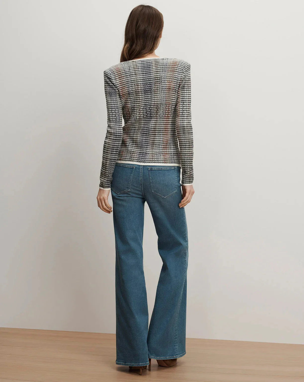 Nadialine Knit Jacket Hunter Green Multi