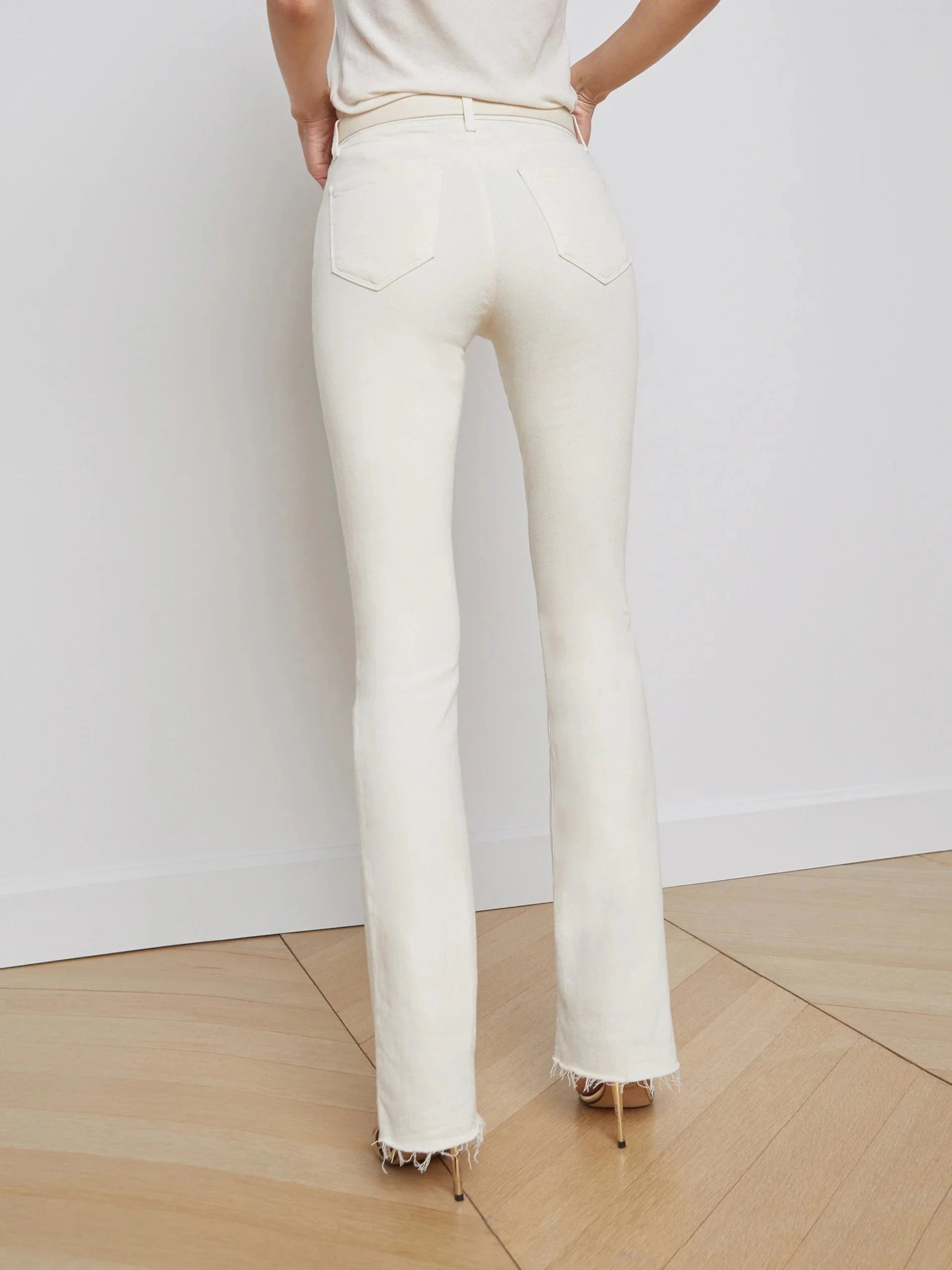 Ruth Straight Leg Jean Vintage White