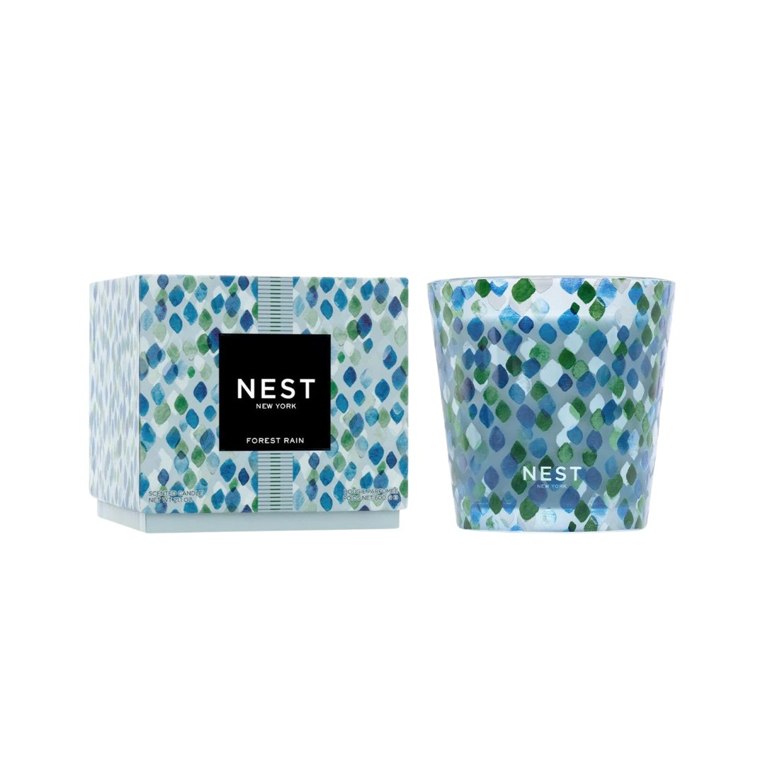 3-Wick Decorative Candle 21oz Forest Rain