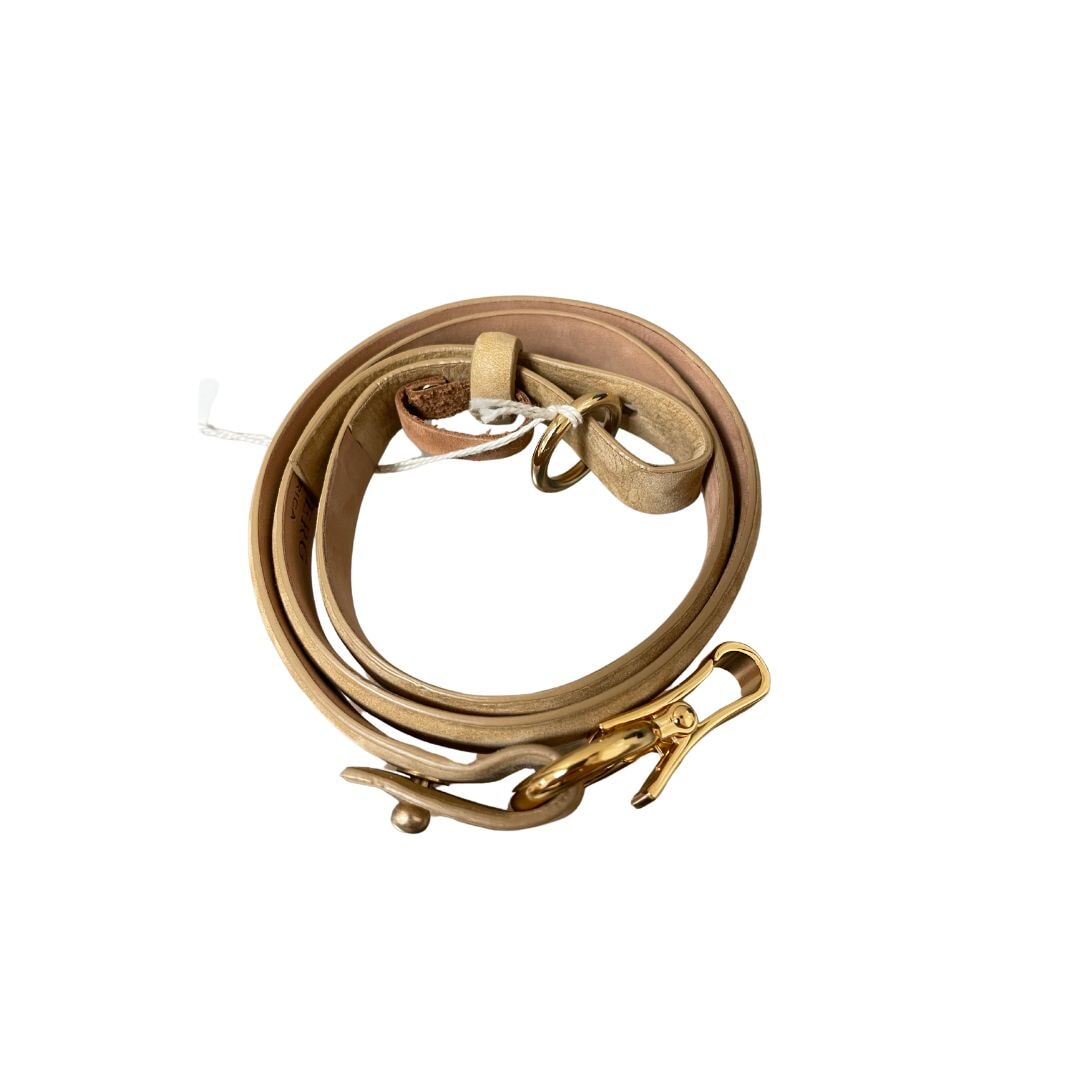 7/8" Nubuck Calf Belt with Buckle Havanna