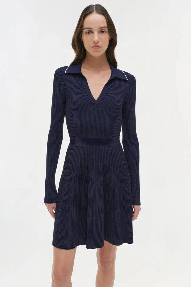 Alcott Knit Mini Dress Midnight
