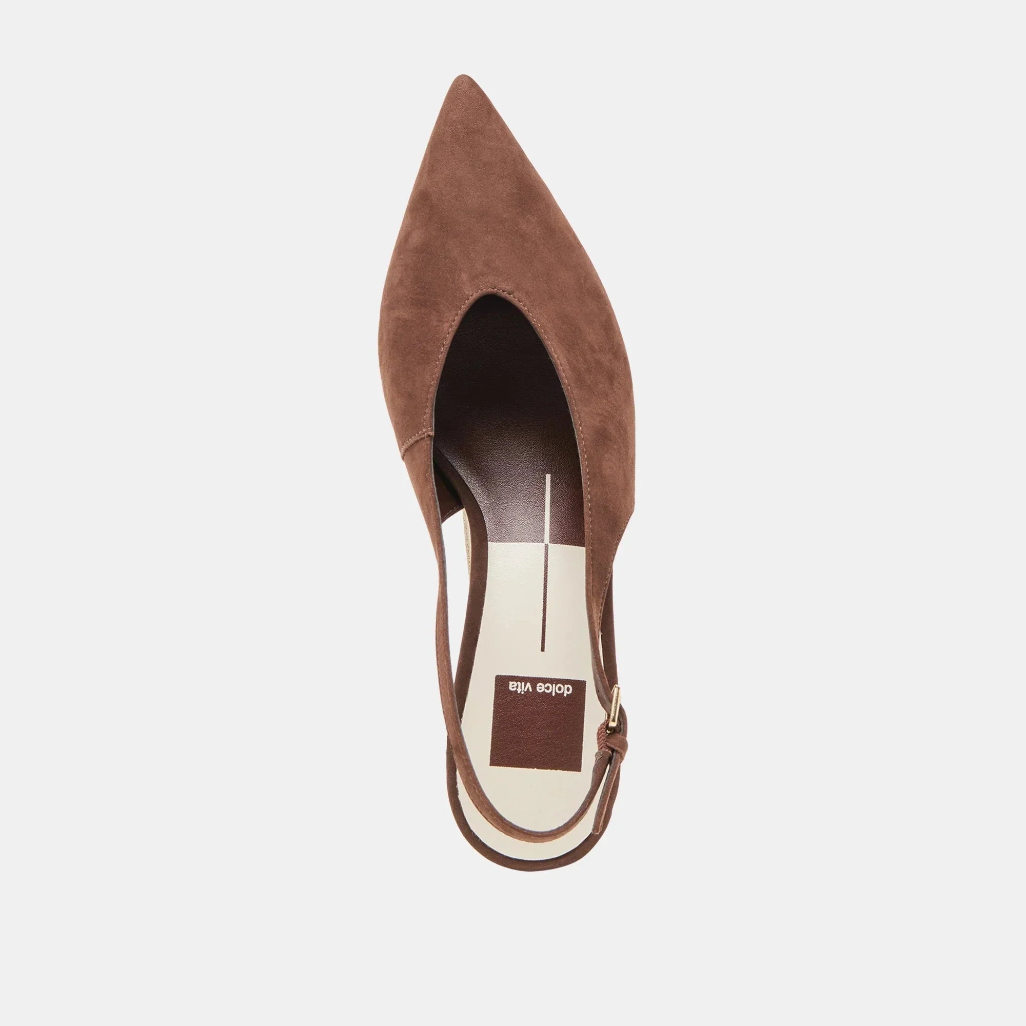 Alenna Heels Dark Brown Suede