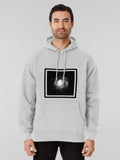 3D Crazy Pattern Hoodie - Vibrant Optical Illusion Design Heather Grey