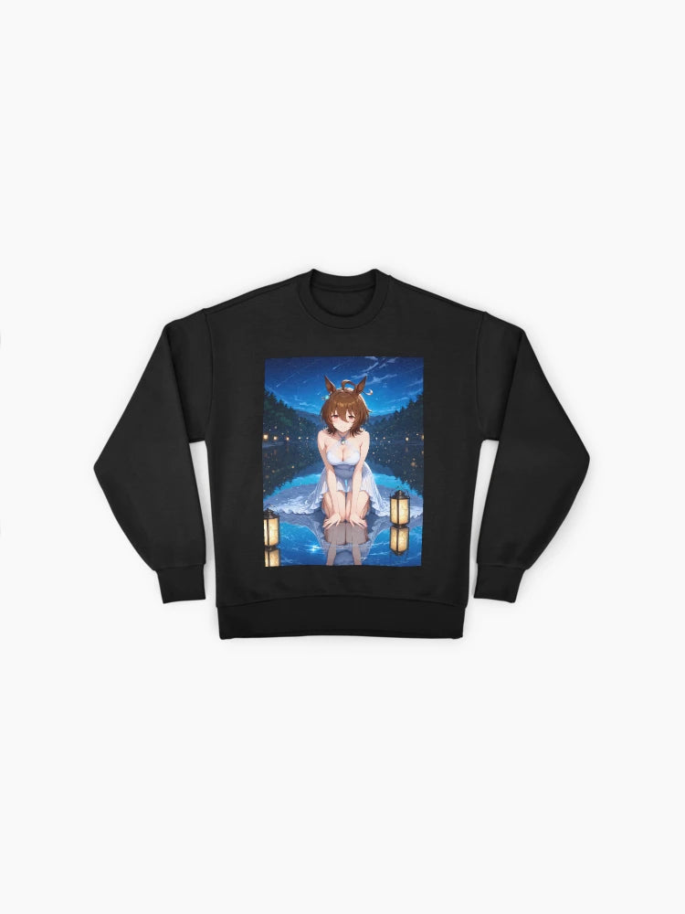 Agnes Tachyon Moonlit Reflection Sweatshirt, Uma Musume Pretty Derby