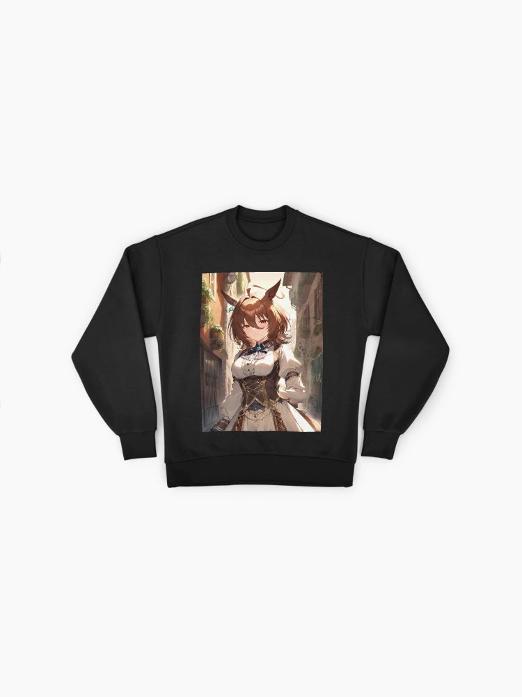 Agnes Tachyon City Lights Sweatshirt, Charming Uma Musume Anime Top