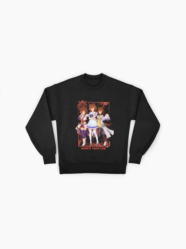 Agnes Tachyon (Uma Musume) Graphic Sweatshirt, Fan Art Collector's Top