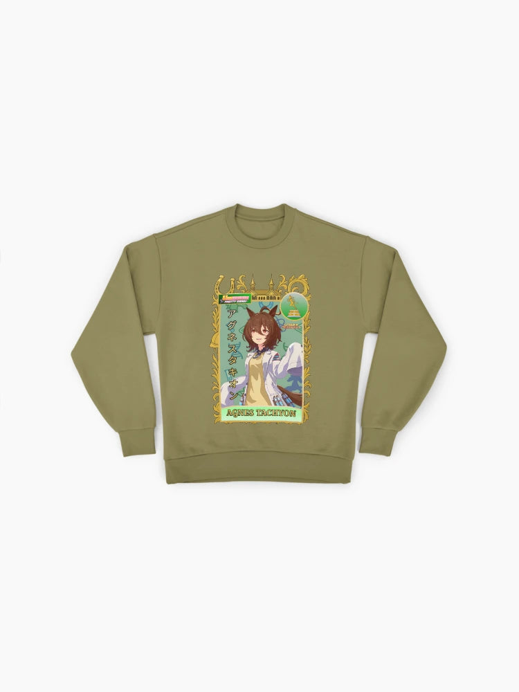 Agnes Tachyon (Umamusume) Fan Art Sweatshirt, Premium Oversized Top