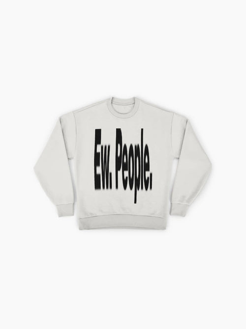 'Ew, People' Introvert Humor, Funny Quote Oversized Sweatshirt