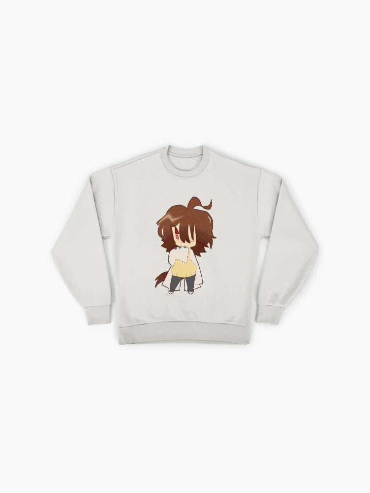 Agnes Tachyon Anime Portrait Sweatshirt, Uma Musume Collector's Top