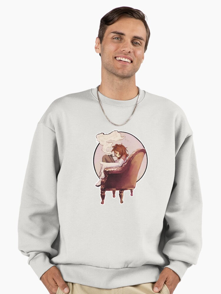 Agnes Holmes Detective Parody Sweatshirt, Premium Oversized Fan Top Bone